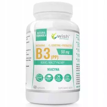 Wish, Витамин B3(Pp) 50мг 60 капс