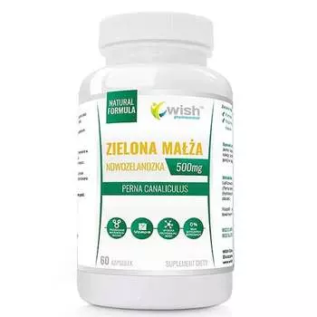 Wish, Зеленые мидии 500мг 60 капс