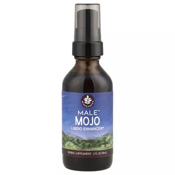 WishGarden Herbs, Male Mojo, усилитель либидо, 59 мл (2 жидк. Унции)