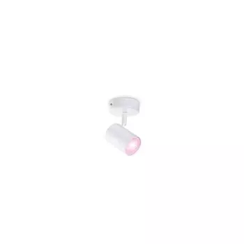 WiZ Светодиодный настенный и потолочный точечный светильник RGBW белого цвета 5 Вт 345 лм, белый