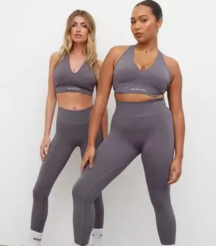 WKNDGIRL Серые моделирующие леггинсы WKNDGIRL, серый