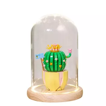 Wl-Creative Кирпич, 2080 - Цветущие розы + пылезащитный чехол + световая струна