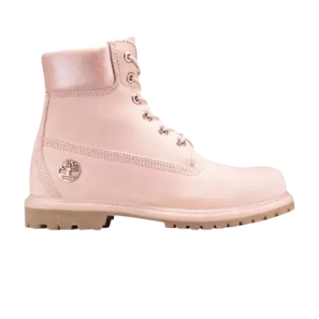 Wmns 6-дюймовые водонепроницаемые ботинки премиум-класса Timberland, розовый