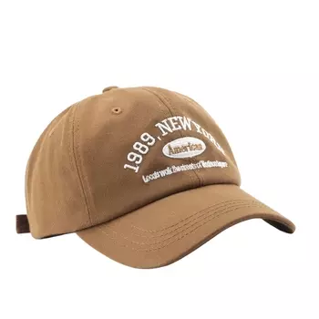 WODONBLE Wudunbao глубокий топ, большая окружность головы, показывающая лицо, маленькие буквы, вышивка, ниша, дизайн, хлопковая бейсболка для мужчин и женщин, модель пары в одном стиле Wodonble