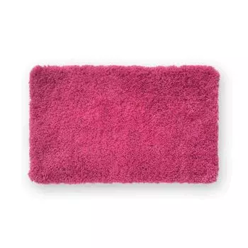 WohnDirect Коврики для ванной с глубоким ворсом прямоугольные MALM розовые 50 x 80 см, розовый