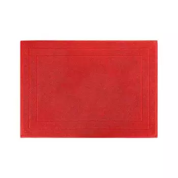 WohnDirect мягкий коврик для ванной JASMINA красный 50 x 70 см