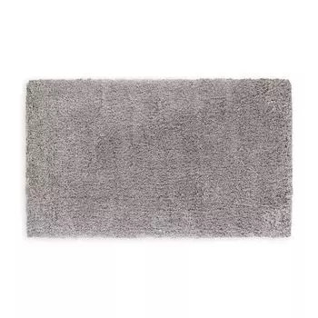 WohnDirect пушистый ковер премиум-класса для ванной комнаты с высоким ворсом ВЕНА серый 70 x 120 см