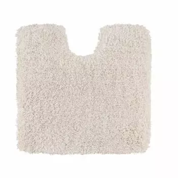 WohnDirect пушистый коврик для ванной премиум-класса с высоким ворсом VIENNA кремовый 45 x 45 см С вырезом, бежевый