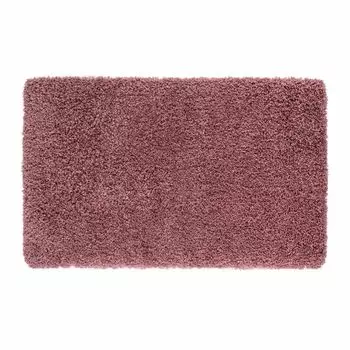 WohnDirect пушистый коврик для ванной премиум-класса с высоким ворсом VIENNA старый розовый 50 x 80 см