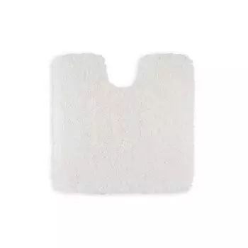 WohnDirect пушистый премиум-коврик для ванной комнаты с высоким ворсом ВЕНА белый 45 х 45 см С вырезом