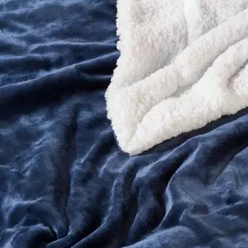 WOHNWOHL Fluffy Sherpa приятное одеяло - одеяло - супермягкое флисовое одеяло в качестве пледа на диван - разные цвета и размеры, размер: 150 x 200 см, цвета: серо-коричневый