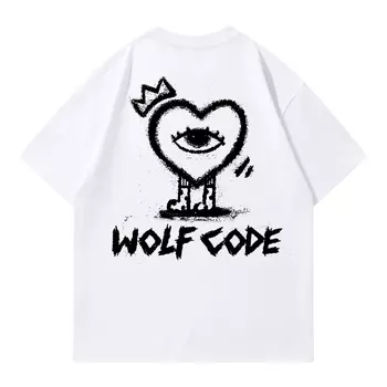 Wolf Code Футболка унисекс, Черный