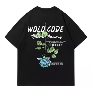 Wolf Code Мужская футболка, Белый
