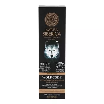 Wolf code мужской крем для лица и рук Natura Siberica, 80 мл
