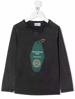 Wolf & Rita футболка Joaquim Penn Terminal с длинными рукавами, серый