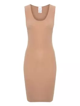 Wolford бесшовное платье без рукавов, нейтральный цвет