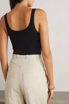 WOLFORD боди Jamaika из эластичного джерси, черный