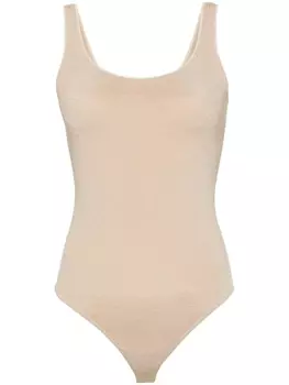 Wolford боди Jamaika со стрингами, нейтральный цвет