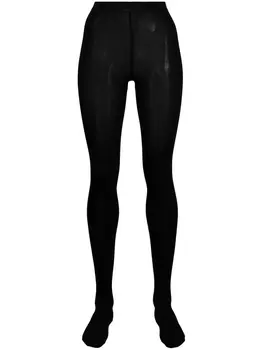 Wolford кашемировые колготки с завышенной талией, черный