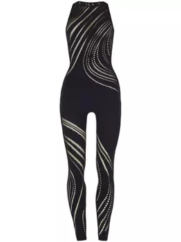 Wolford комбинезон Net, черный