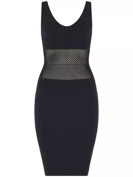 Wolford платье Mosaic Net, черный