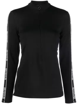 Wolford топ Thermal с логотипом, черный