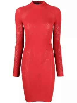 Wolford трикотажное платье мини из коллаборации с Simkhai, красный