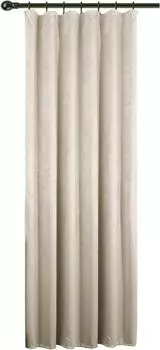 WOLTU 1гардина непрозрачная с рюшами, 135х245см, кремовый, бежевый