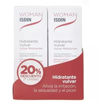 WOMAN Hydrating Vulvar Duo 30 г — упаковка из 2 шт. ISDIN