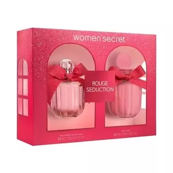Women'secret Rouge Seduction Gift Set Women Eau De Parfum 100ml And Body Lotion 200ml Fruity Chypre 2 Piece Assortment