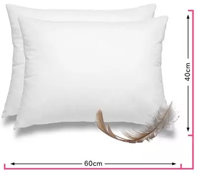 Комплект перьевых подушек Wometo