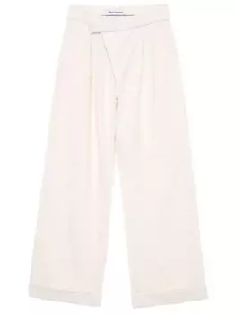 Won Hundred брюки с завышенной талией, серый