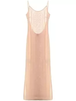 Won Hundred платье макси Cadence Gradient, нейтральный цвет