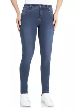 Wonderjeans Джинсы скинни "Skinny-WS76-80", узкие, скинни, очень эластичные, синий