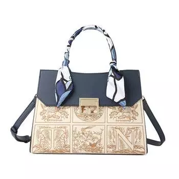 woodpecker Женская сумочка «Дятел», Бургундия