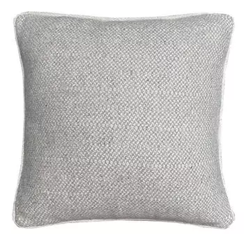 Wool подушка структура из переработанной шерсти натуральный Malagoon, серый