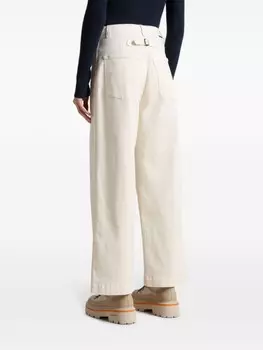 Woolrich брюки с карманами Utility, нейтральный цвет