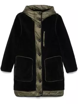 Woolrich флисовая парка, черный