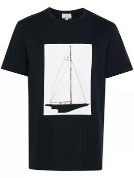 Woolrich футболка Boat, синий