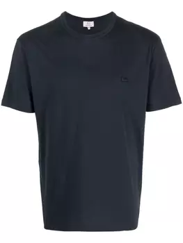 Woolrich футболка с нашивкой-логотипом, синий