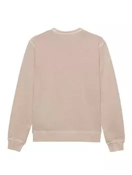 Woolrich хлопковая толстовка с логотипом, нейтральный цвет