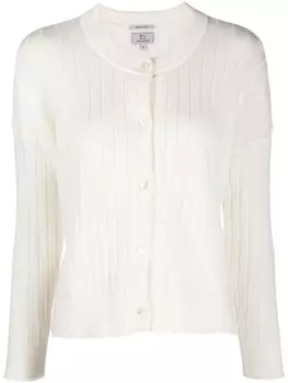 Woolrich кардиган на пуговицах, белый