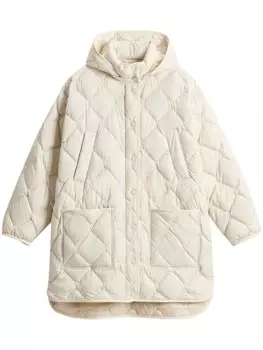 Woolrich кейп Heritage, белый