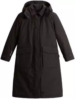 Woolrich кейп оверсайз, черный
