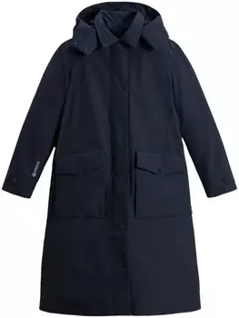 Woolrich кейп оверсайз, синий