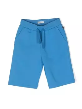 Woolrich Kids флисовые спортивные шорты, синий