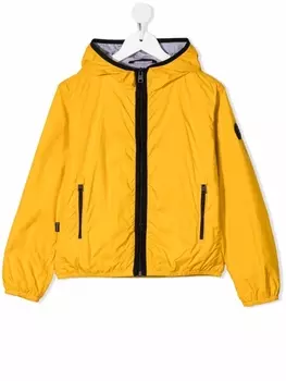 Woolrich Kids куртка Ryker с капюшоном, желтый
