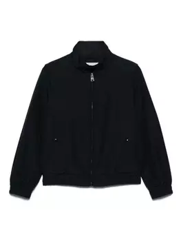 Woolrich Kids куртка с логотипом, синий