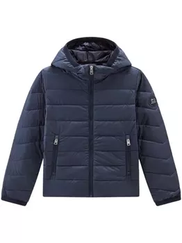 Woolrich Kids пуховик Sundance, синий