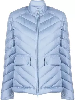 Woolrich короткий пуховик, синий